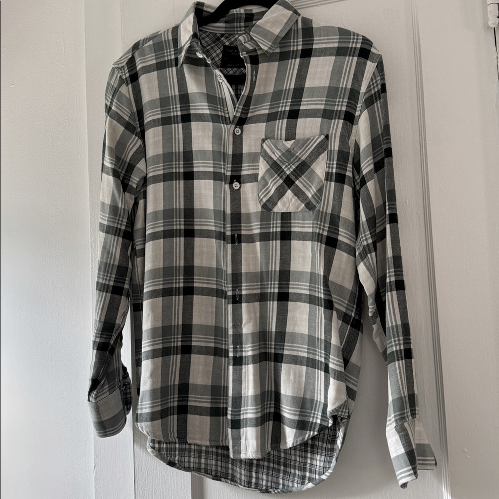 rag & bone Plaid Button Down Shirt